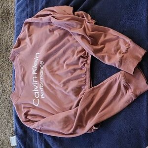 Calvin Klein Crop long Sleeve Top